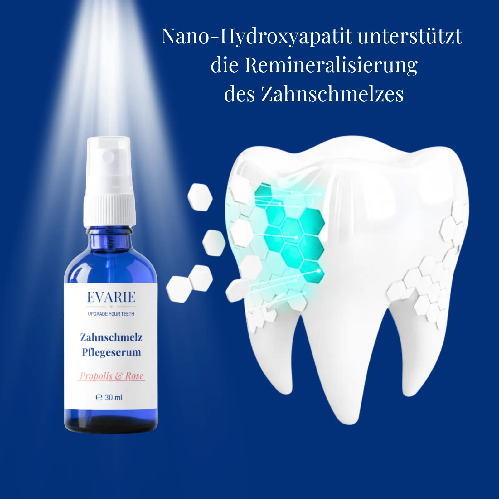 Zahnschmelz Pflegeserum Propolis & Rose