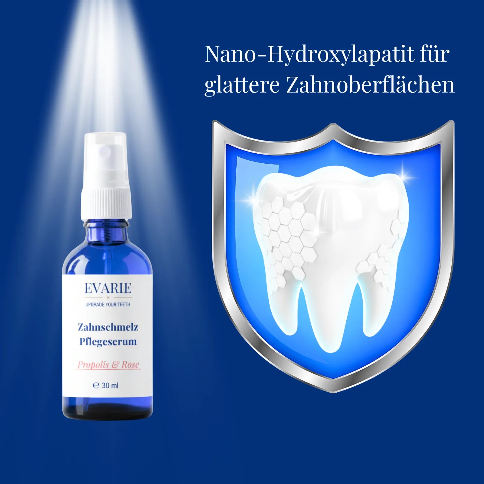 Zahnschmelz Pflegeserum Propolis & Rose