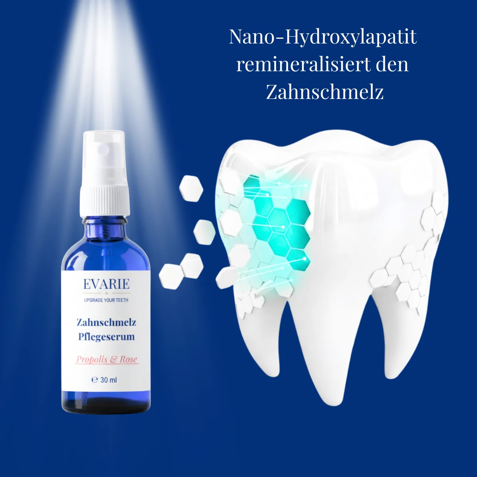 Zahnschmelz Pflegeserum Propolis & Rose