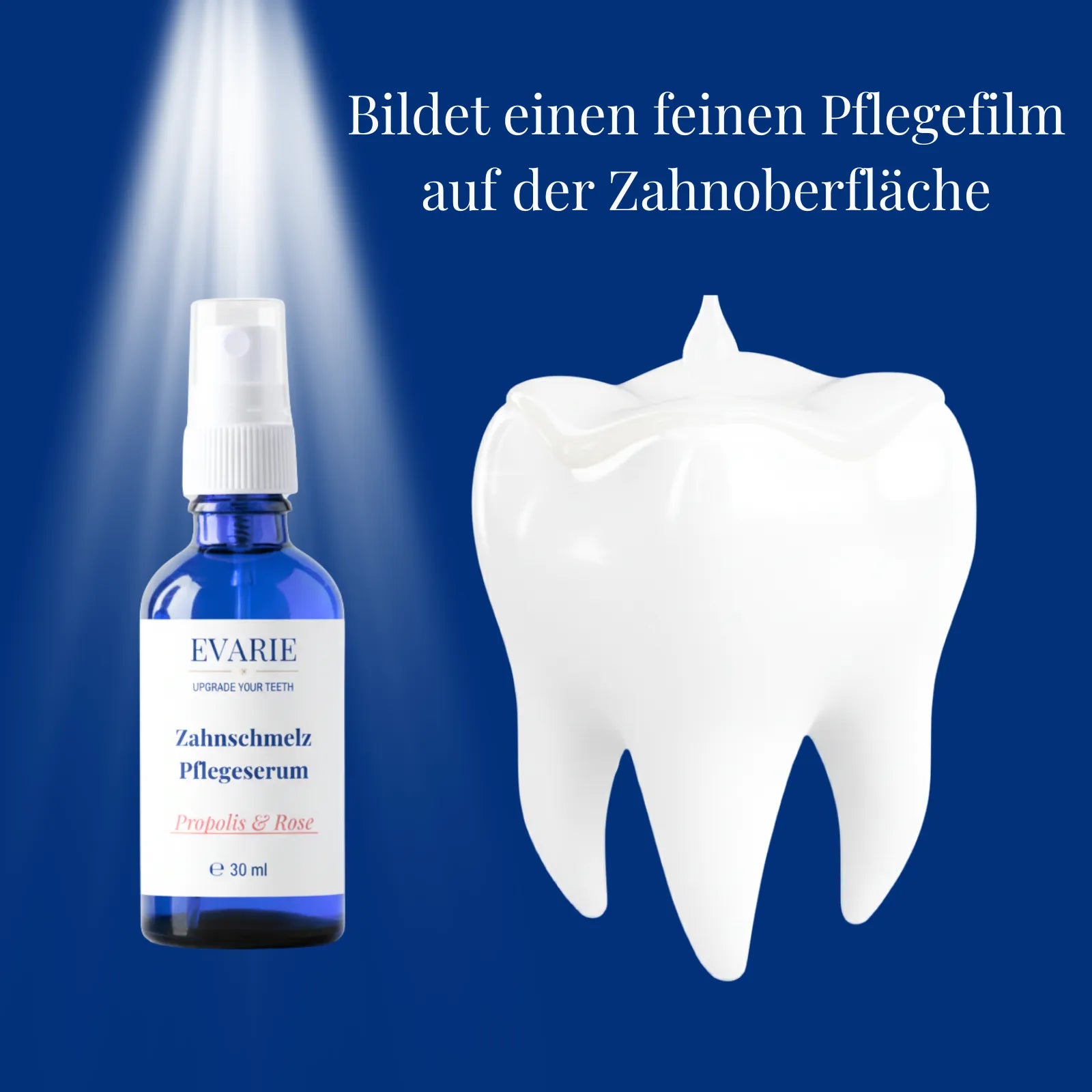 Zahnschmelz Pflegeserum Propolis & Rose