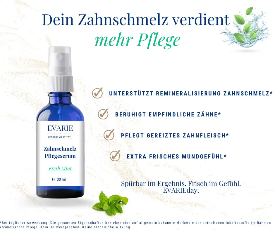 Zahnschmelz Pflegeserum Fresh Mint