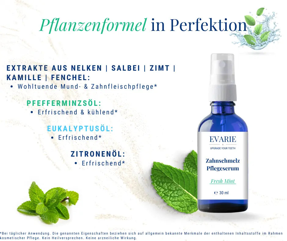 Zahnschmelz Pflegeserum Fresh Mint