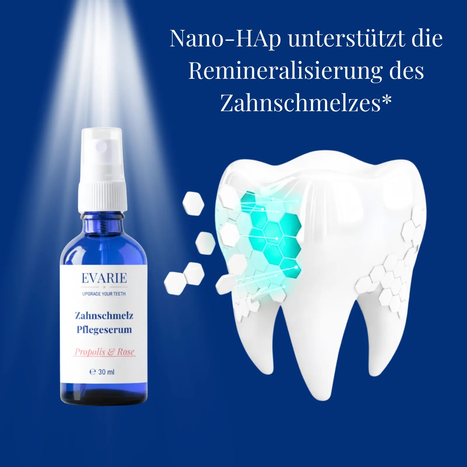 Zahnschmelz Pflegeserum Propolis &amp; Rose