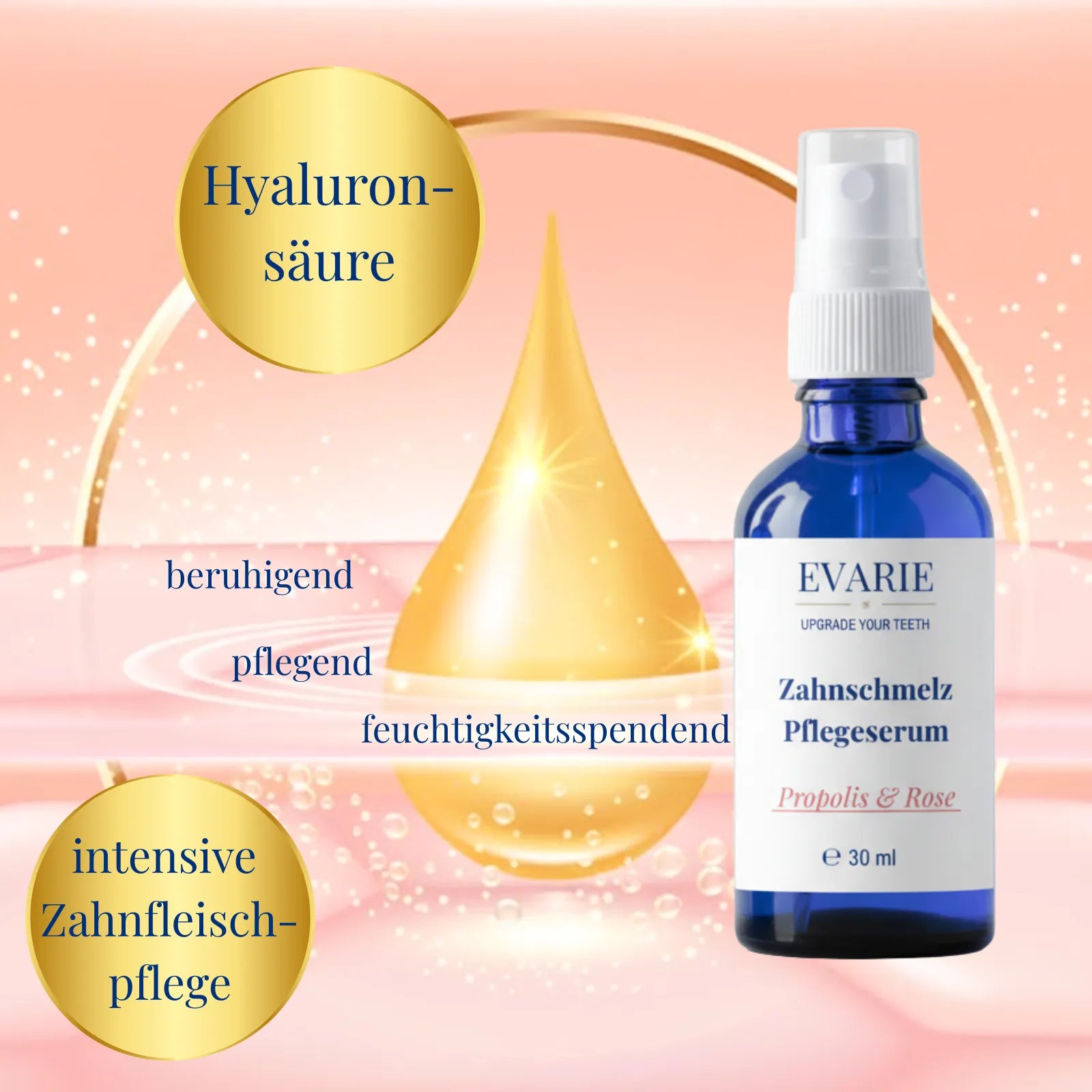 Zahnschmelz Pflegeserum Propolis &amp; Rose