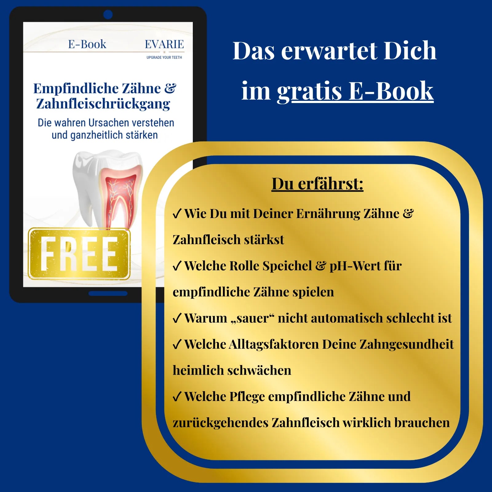 Dual Action Bundle - Zahnschmelz Pflegeseren + gratis E-Book