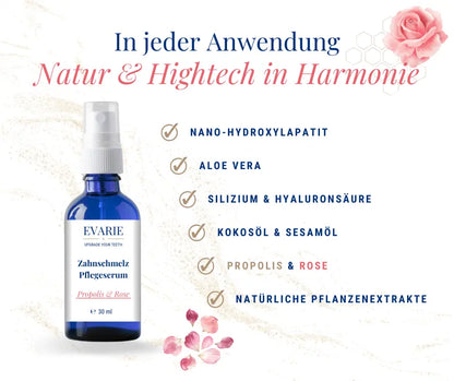 Zahnschmelz Pflegeserum Propolis &amp; Rose